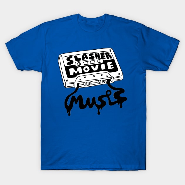 Slasher Movie Music Mixtape T-Shirt by AlexisBrown1996